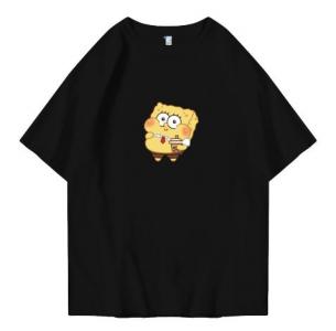 Hi VABA Oversized Cute Spongebob Tshirt | Kaos Streetwear Unisex Tee