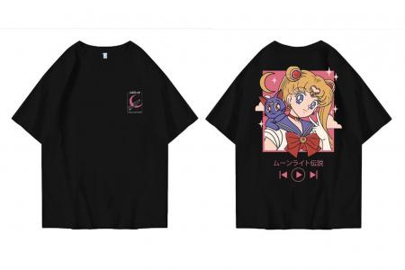 Hi VABA Oversized Sailor Moon Tshirt | Kaos Streetwear Unisex Tee