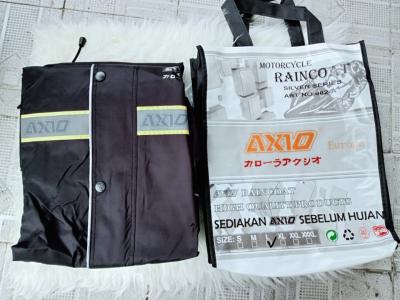 Jas Hujan Axio Original 882 hitam