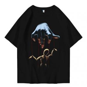 Hi VABA Oversized Cursed Hand Tshirt | Kaos Streetwear Unisex Tee