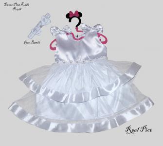 Dress Pita kids Putih