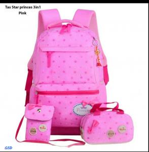 Tas star princes 3in1 pink