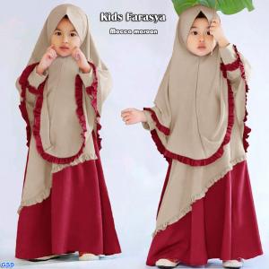 Kids Farasya mocca maroon