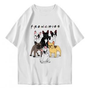 Hi VABA Oversized Frenchies Tshirt | Kaos Streetwear Unisex Tee