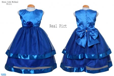 Dress Kids Miche 323 biru