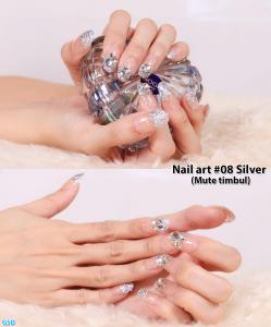 Nail Art #08 silver