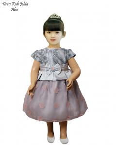 Dress Kid Jelita abu