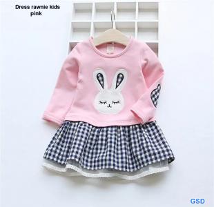 Dress rawnie kids pink