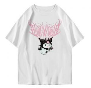 Hi VABA Oversized Kuromi Tshirt | Kaos Streetwear Unisex Tee