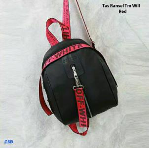 Tas Ransel Tm Will red