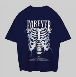 VABA Oversized Forever Lungs Tshirt | Kaos Streetwear Unisex Tee