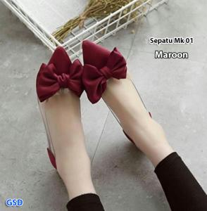 Sepatu Mk 01 maroon