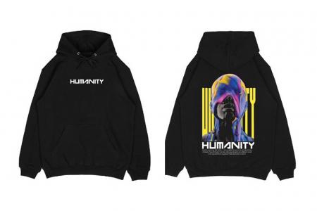 Hi VABA Hoodie Humanity || Hoodie Pria dan Wanita Unisex