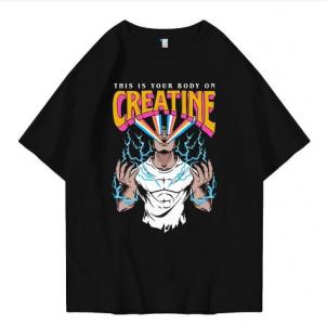 Hi VABA Oversized Creatine Tshirt | Kaos Streetwear Unisex Tee