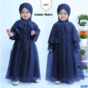 Gamis Maira Kids navy