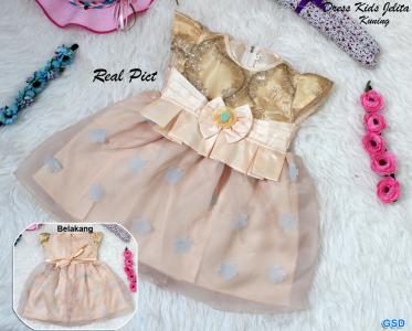 Dress Jelita kids kuning