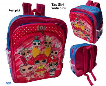 tas sekolah ransel anak grils fanta biru