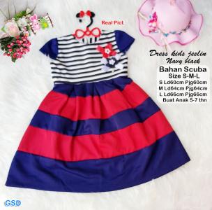 Dress kids jeslin navy black