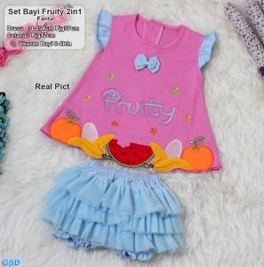 Set Bayi Fruity Fanta 2in1