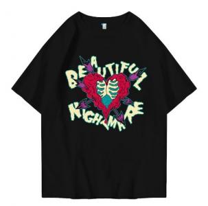 Hi VABA Oversized Beautiful Nightmare Tshirt | Kaos Streetwear Unisex Tee