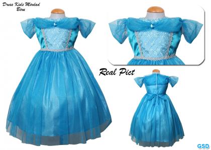 Dress Kids Mirdad biru