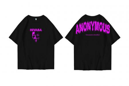 Hi VABA Oversized Anonymous Tshirt | Kaos Streetwear Unisex Tee