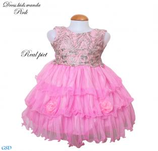 Dress kids wanda pink