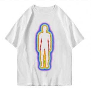 Hi VABA Oversized Glitch Person Tshirt | Kaos Streetwear Unisex Tee