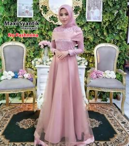 Maxi syantik pink-maxi yanti pink