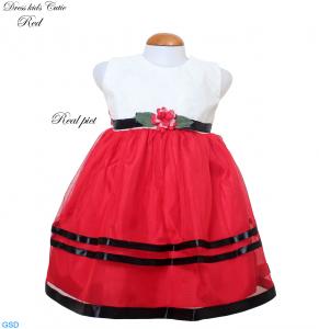 Dress kids cutie red