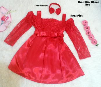 Dress Kids Chaca Red