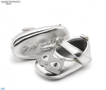 Sandal girl Pw031 silver