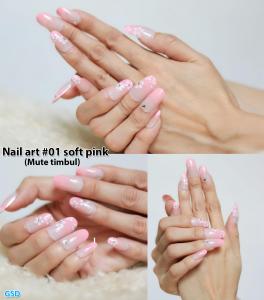 Nail Art #01 soft pink