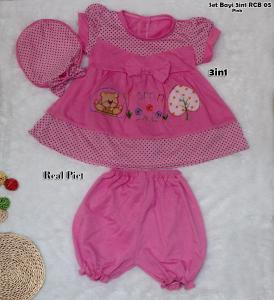 Set Bayi 3in1 RCB05 Pink