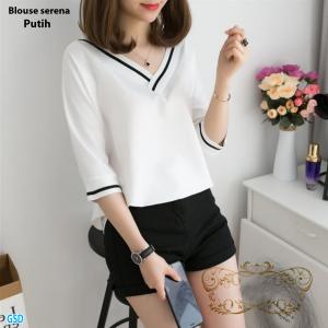 Blouse serena putih