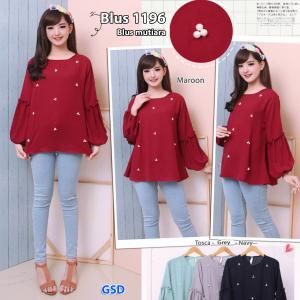 Blus 1196-blus mutiara