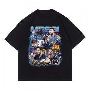 Anetarouca Oversized messi Tshirt | Kaos Distro Streetwear Unisex Tee