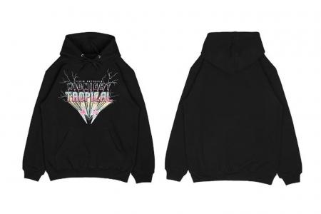 Hi VABA Hoodie Midnight Tropical || Hoodie Pria dan Wanita Unisex | Hoodie Sablon