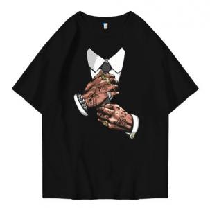 Hi VABA Oversized Tie Tshirt | Kaos Streetwear Unisex Tee