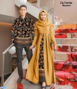 Cp farida batik mustard