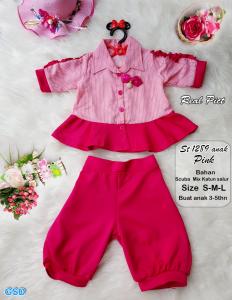 Setelan 1289 anak pink