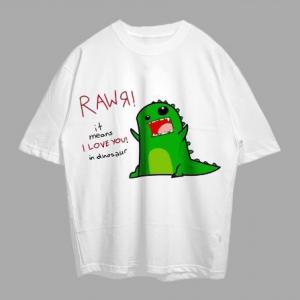 VABA Oversized Rawr Dinosaur Tshirt