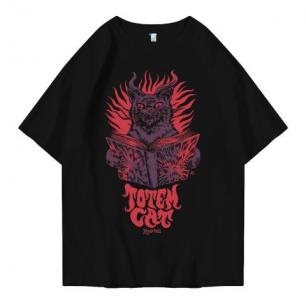 Hi VABA Oversized Totem Cat Tshirt | Kaos Streetwear Unisex Tee