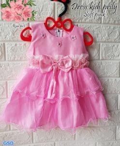 Dress kids prily soft pink