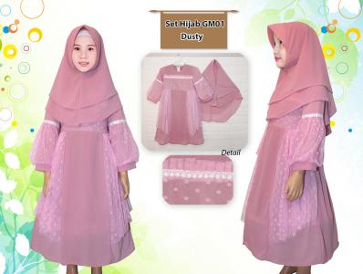 Set Hijab Gm 01 Dusty