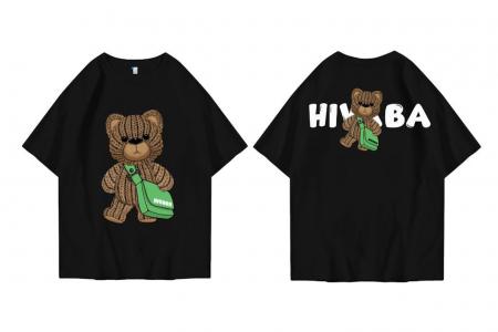 Hi VABA Oversized Hivaba Bear Tshirt | Kaos Streetwear Unisex Tee