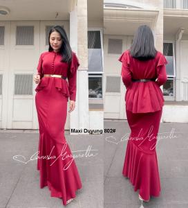 Maxi Duyung 802# maroon