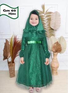 Set Hijab GM03 Hijau