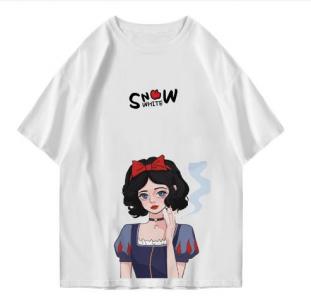 Hi VABA Oversized Snowhite Tshirt | Kaos Streetwear Unisex Tee