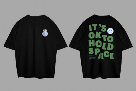 Its Okay To Hold Space Tshirt 